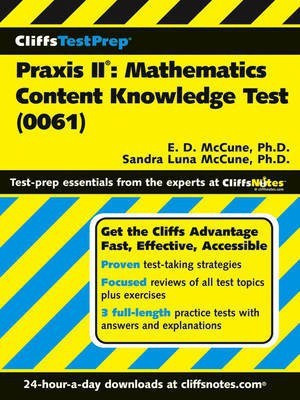 Praxis II: Mathematics Content Knowledge (Test 0061)(English, Paperback, McCune Ennis Donice)