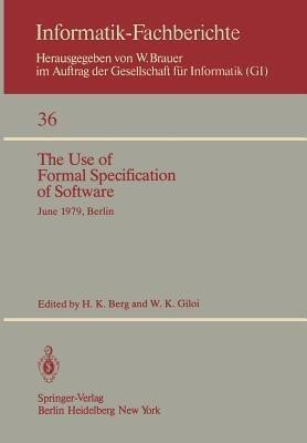 The Use of Formal Specification of Software(English, Paperback, unknown)