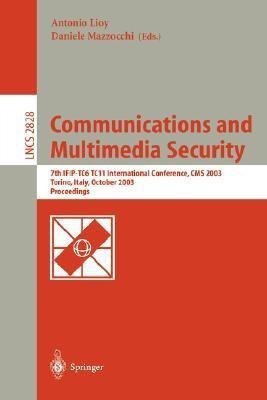 Communications and Multimedia Security. Advanced Techniques for Network and Data Protection(English, Paperback, unknown)