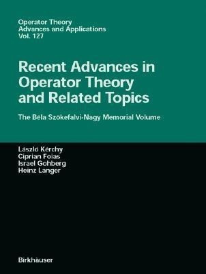 Recent Advances in Operator Theory and Related Topics(English, Hardcover, unknown)