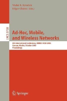 Ad-Hoc, Mobile, and Wireless Networks(English, Paperback, unknown)