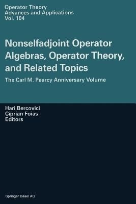 Nonselfadjoint Operator Algebras, Operator Theory, and Related Topics(English, Paperback, unknown)