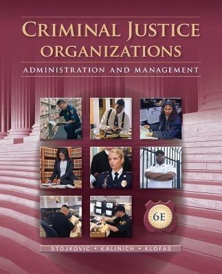 Criminal Justice Organizations(English, Hardcover, Stojkovic Stan)