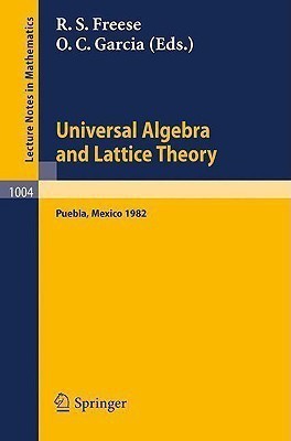 Universal Algebra and Lattice Theory(English, Paperback, unknown)