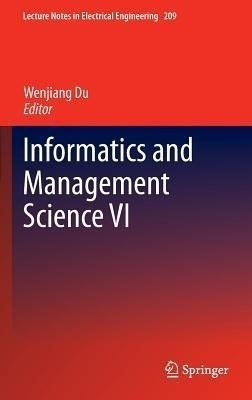 Informatics and Management Science VI(English, Hardcover, unknown)