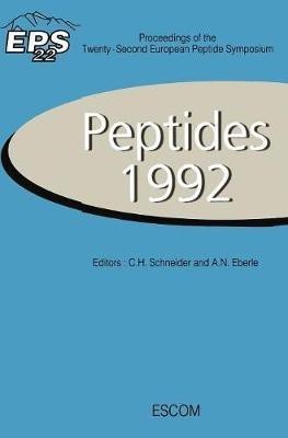 Peptides 1992(English, Hardcover, unknown)