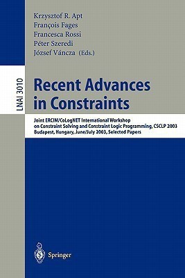 Recent Advances in Constraints(English, Paperback, unknown)