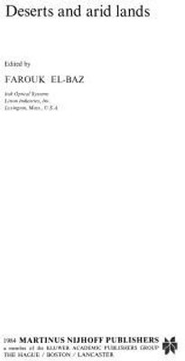 Deserts and arid lands(English, Paperback, unknown)