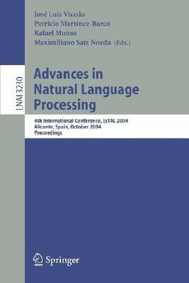 Advances in Natural Language Processing(English, Paperback, unknown)