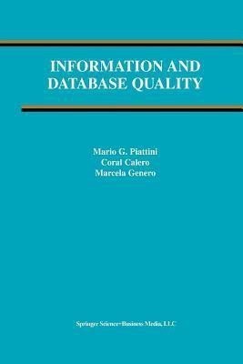 Information and Database Quality(English, Paperback, unknown)
