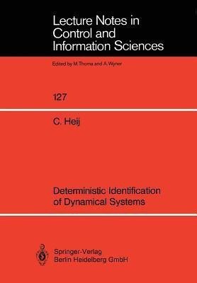 Deterministic Identification of Dynamical Systems(English, Paperback, Heij Christiaan)