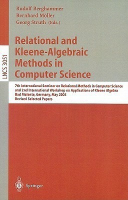 Relational and Kleene-Algebraic Methods in Computer Science(English, Paperback, unknown)