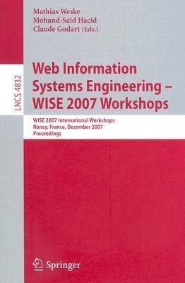 Web Information Systems Engineering - WISE 2007 Workshops(English, Paperback, unknown)