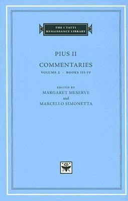 Commentaries: Volume 2(English, Hardcover, Pius II)