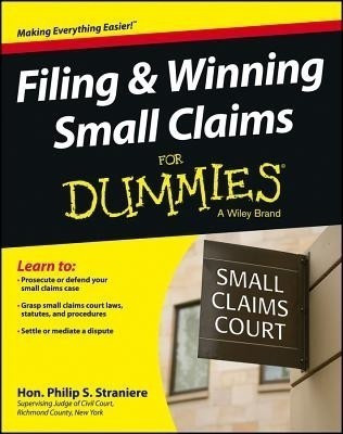 Filing & Winning Small Claims For Dummies(English, Paperback, Straniere Philip Judge)