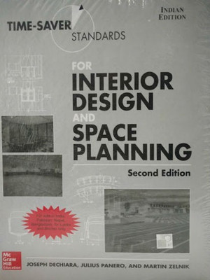 Time-Saver Standards for Interior Design and Space Planning(English, Hardcover, Dechiara Joseph)
