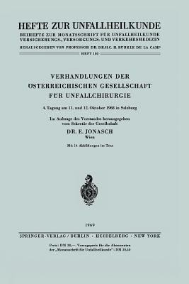 Verhandlungen der OEsterreichischen Gesellschaft fuer Unfallchirurgie(German, Paperback, unknown)