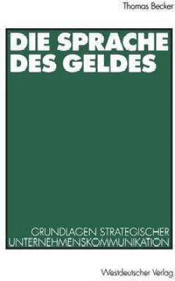 Die Sprache des Geldes(German, Paperback, unknown)