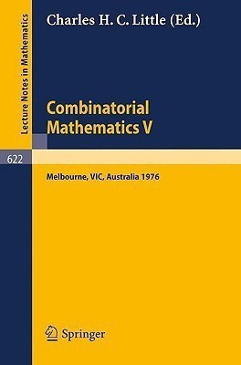 Combinatorial Mathematics V.(English, Paperback, unknown)