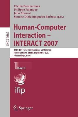 Human-Computer Interaction - INTERACT 2007(English, Paperback, unknown)