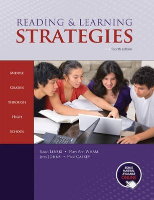 Reading & Learning Strategies: Middle Grades Through High School(English, Paperback, Lenski Susan)