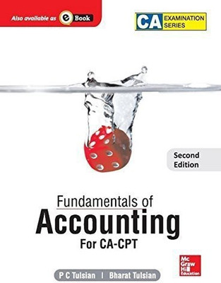Fundamentals of Acc Ca Cpt  - For CA-CPT(English, Paperback, Tulsian Dr.)