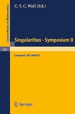 Proceedings of Liverpool Singularities - Symposium II. (University of Liverpool 1969/70)(English, Paperback, unknown)
