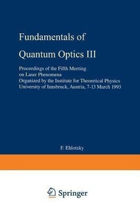 Fundamentals of Quantum Optics III(English, Paperback, unknown)