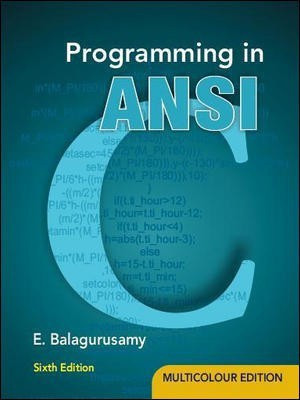 Programming in ANSI C(English, Paperback, Balagurusamy E.)