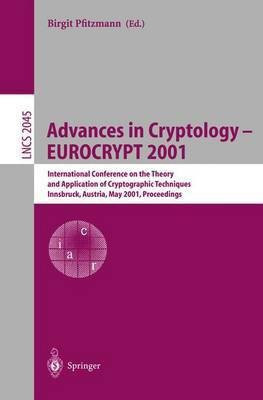 Advances in Cryptology - EUROCRYPT 2001(English, Paperback, unknown)
