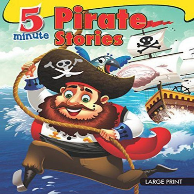 5 Minute Pirate Stories : Large Print(English, Hardcover, Om Books Editorial Team)