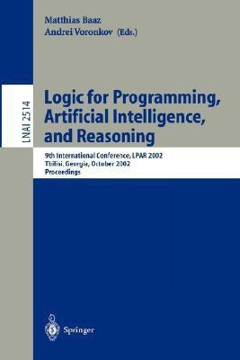 Logic for Programming, Artificial Intelligence, and Reasoning(English, Paperback, unknown)
