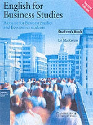 English for Business Studies Student's book(English, Paperback, MacKenzie Ian)