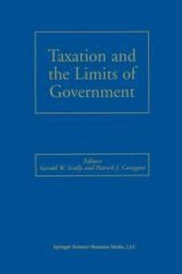 Taxation and the Limits of Government(English, Paperback, unknown)