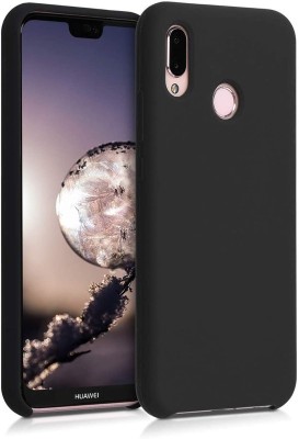 CONNECTPOINT Back Cover for Huawei P20 LITE(Black, Shock Proof, Silicon, Pack of: 1)
