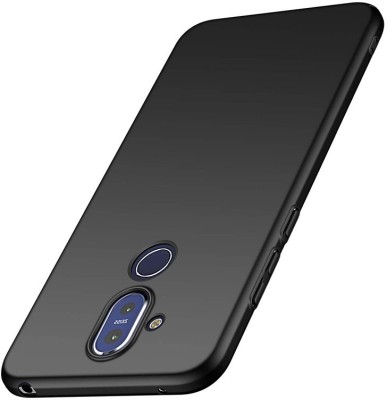 SmartLike Back Cover for Nokia 8.1 (Nokia X7)(Black, Grip Case, Silicon, Pack of: 1)