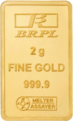 Bangalore Refinery 2 g Bar 24 (9999) K 2 g Gold Bar