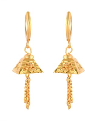 MissMister Brass Goldplating Hut shape Hoop Fashion Earrings Women Brass Drops & Danglers
