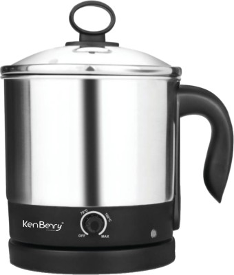 KenBerry HANDY COOK Multi Cooker Electric Kettle(1.8 L, Silver)