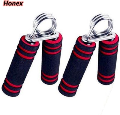 HONEX Red Handgrip Hand Grip/Fitness Grip(Black, Red)