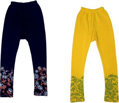 KAVYA Legging For Girls(Multicolor Pack of 2)