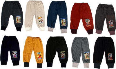 MA GROUP OF COMPANY Track Pant For Boys(Multicolor, Pack of 6)