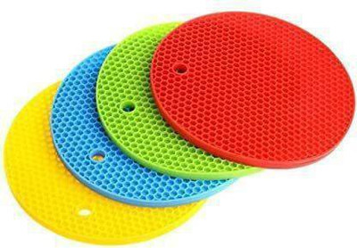 EMMKITZ Multicolor Silicon Kitchen Linen Set(Pack of 4)