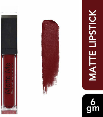 FLENGO Matte Me ultra Smooth Matte Lip Cream(Maroon, 6 ml)