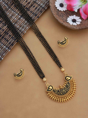 ambdded Alloy Gold-plated Multicolor Jewellery Set(Pack of 1)
