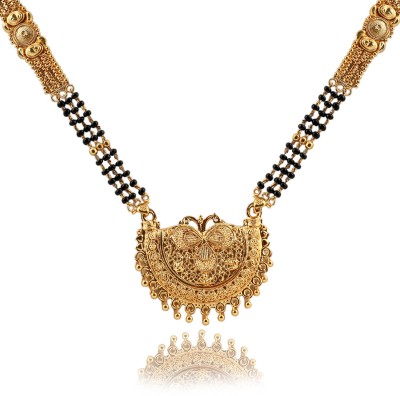 shankhraj mall MANGALSUTRA NECKLACE Metal Mangalsutra