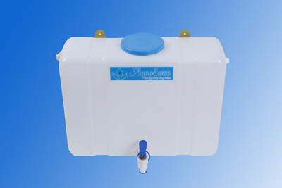 AquaSave Make Every Drop Count 2000 L Plastic Water Jug