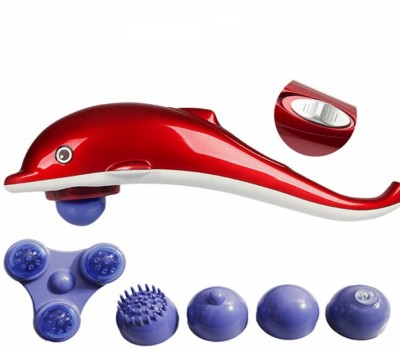 Tweetery Dolphin Massager 01 All in one powerful pain relief Dolphin Machine Massager (Red) Massager(Red)