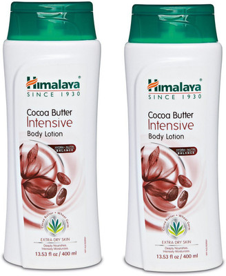 HIMALAYA cocoa body lotion 400mlx2(800 ml)