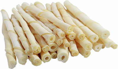 Multiland Sales XVI - LK - 479 - Rawhide Twisted Treat Chew Sticks for Dogs Chicken Dog Chew(400 g, Pack of 1)